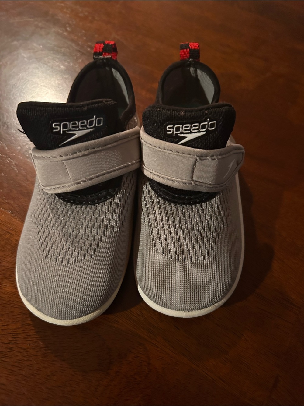 Speedo Kids' Gray Slip-On Water Shoes